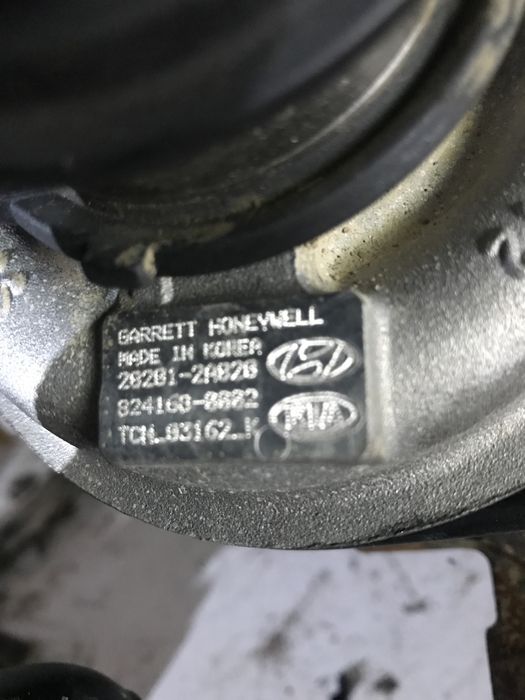 Турбо хюндай туксон 1.7 hyndai tucson 1.7