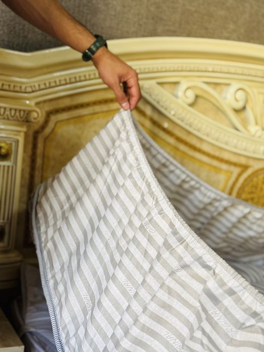 Матрас топпер с бортик 185*205см  8 см