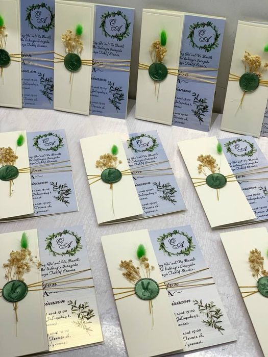 Taklifnoma skidkada | Пригласительные | Таклифномалар