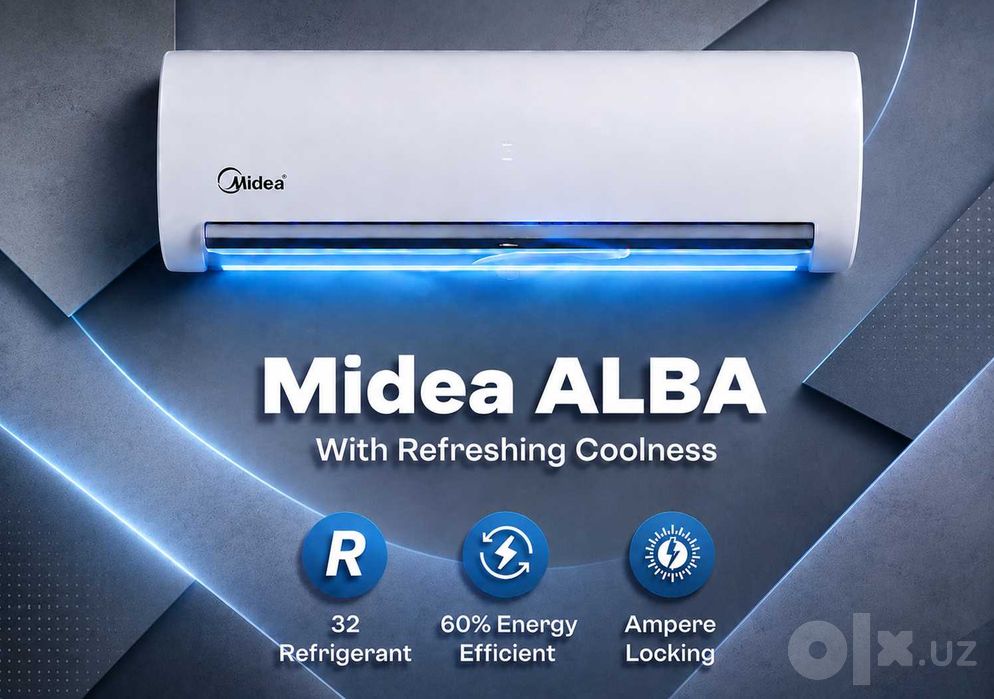 Кондиционер MIDEA модель ALBA- 9,000 Btu / wi-fi / inverter
