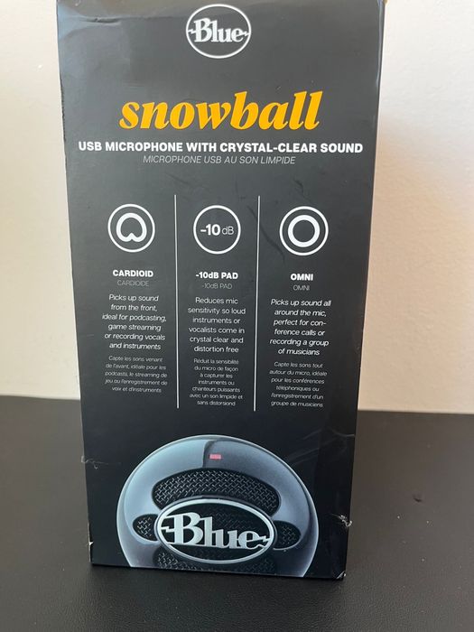 Microfon Blue SNOWBALL
