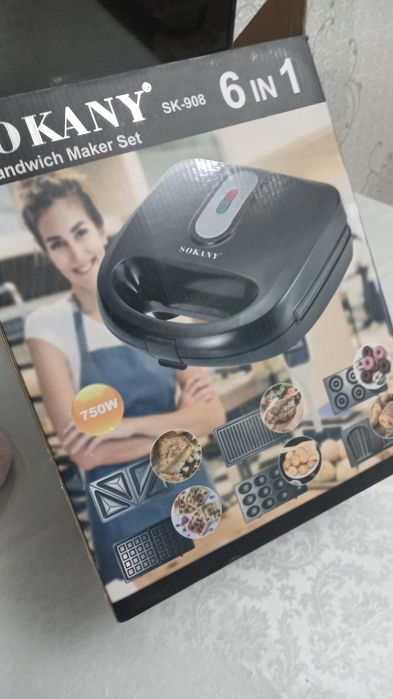 Вафельница с насадками. Корпус разбитый