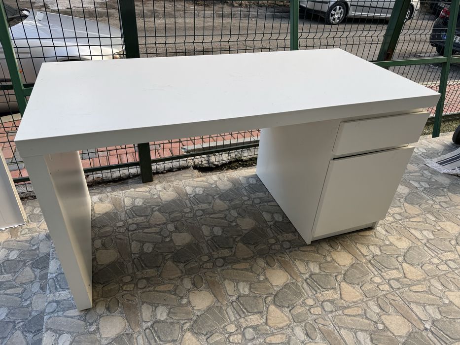 Vand 2  Birouri alb si wenge