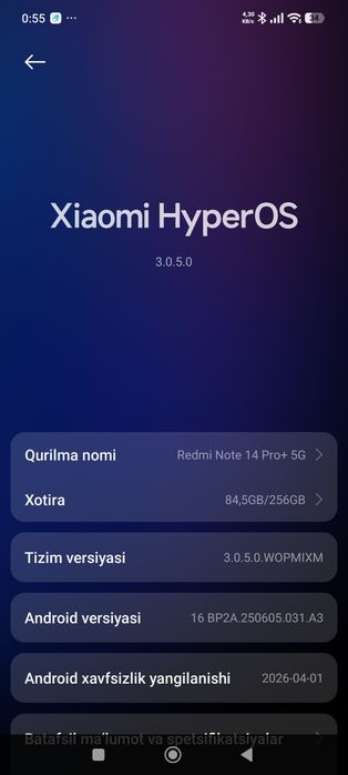 Redmi note 14 pro+ 5g