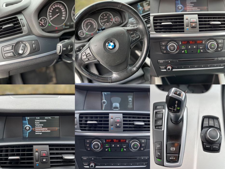 BMW  X3/ 2015/ 4x4/ Numere export valabile/ X-Drive/ 184 CP/ F25/ Cutie Automată ZF