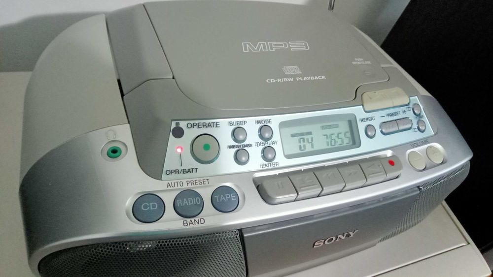 Radiocasetofon Sony CFD-S03CPL  CD/MP3