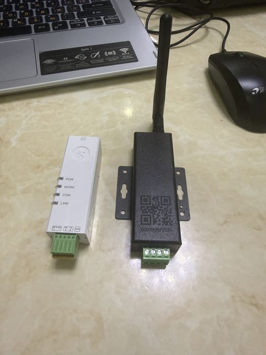 Промышленный переоброзователь RS485 to Ethernet / RS485/422 to Fiber