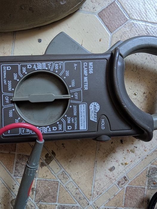 Instrument măsură clampmetru electricieni