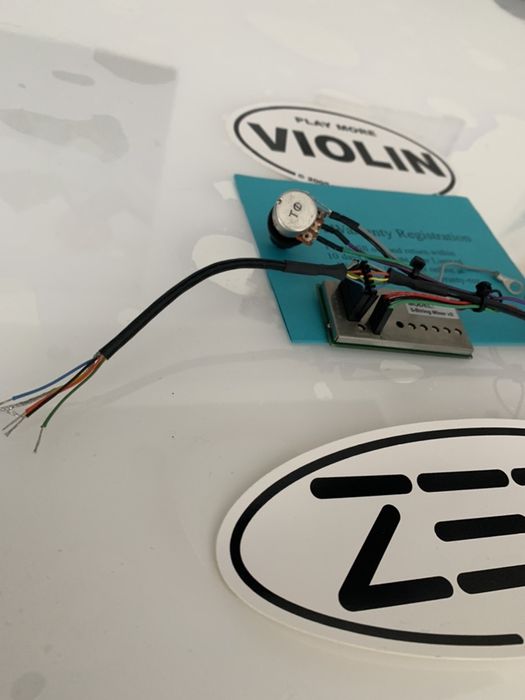 Vioara Zeta -placa originala, cablaj original  !