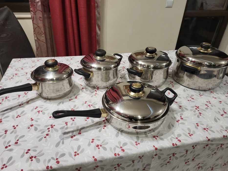 Комплект тенджери инокс