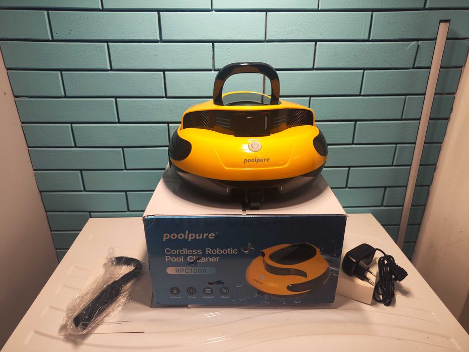 POOLPURE 2025 безжичен робот за почистване на басейн 100 мин
