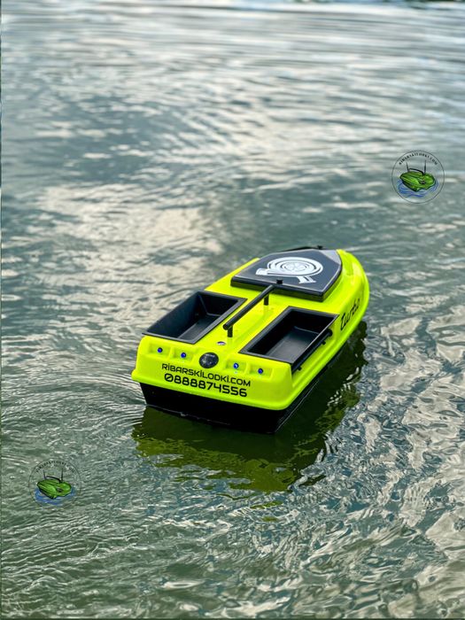 Бърза лодка за захранка TURBO с 3 години гаранция