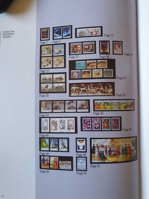 Timbre Australia și AAT, MNH, albume anuale oficiale