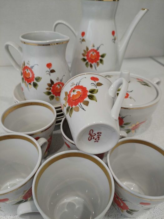 Продам кофейный набор советский фарфор