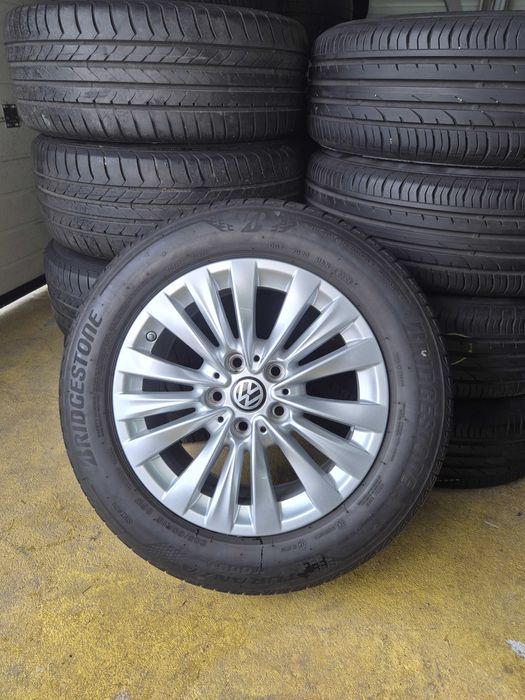Roti Jante Anvelope VARA 5x112 205/60/16 OE VW Sharan Touran Passat
