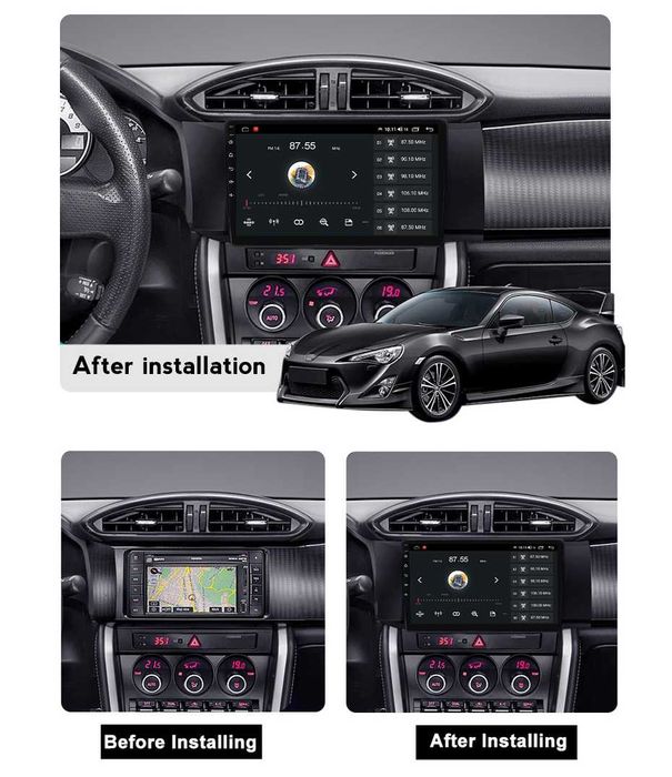 Navigatie Subaru BRZ  Toyota GT 86 2012-2016, 2GB 4GB 8GB Garantie