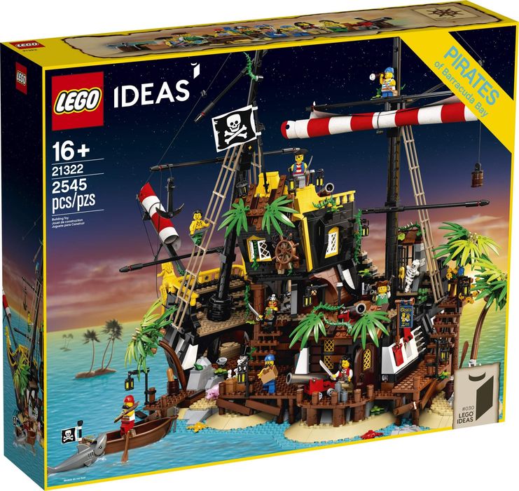 LEGO 21322 Ideas Пиратите от залива Баракуда Pirates of Barracuda Bay