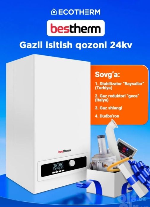 BESTHERM Газли Котел kotel Dimoxodli Котйол Биринчи кол Арзон нархда