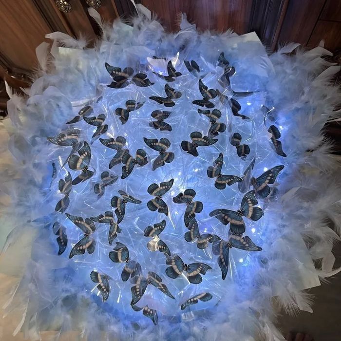 Shar Шар Mandarin buket Kapalakli gul Kapalakli buket Gul kapalak Buke