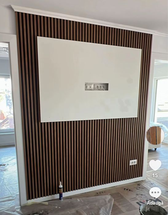 Riflaje decorative wpc exterior interior imitstie lemn riflaj compozit nu mdf rezistent la apa imitatie marmura