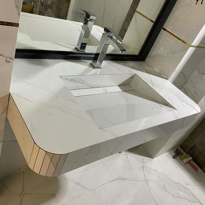 Раковина из керамогранита любой размер