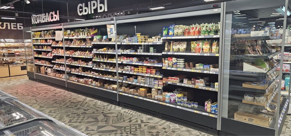 Витрина холодильник стеллаж полка