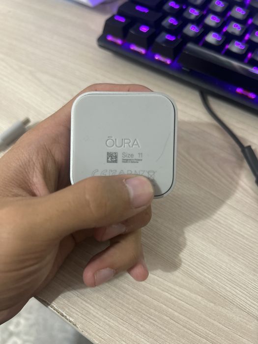 Oura ring 4.         Size:11