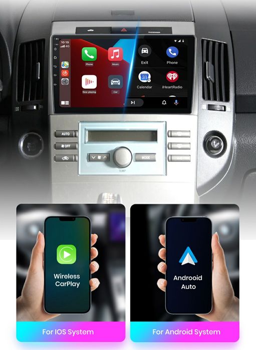 Navigatie Android dedicata Toyota Verso (2004-2009).