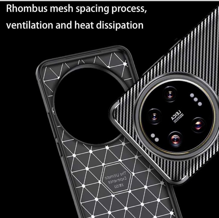 Husa premium Antisoc model Carbon pt. Xiaomi 15 5G / Xiaomi 15 Ultra