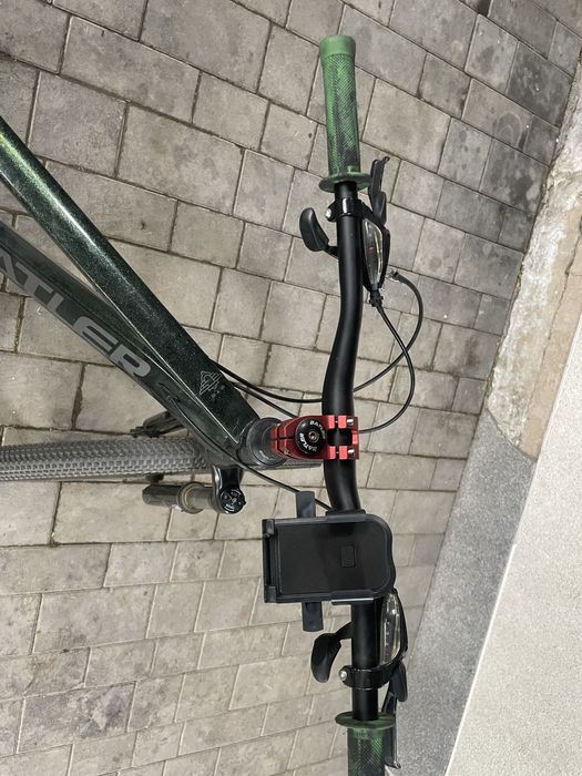 Велосипед на полу стант