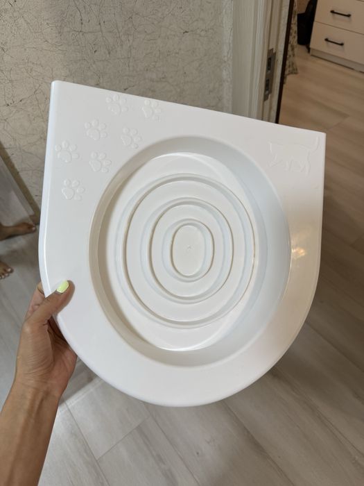 Лоток для приучения кота к унитазу