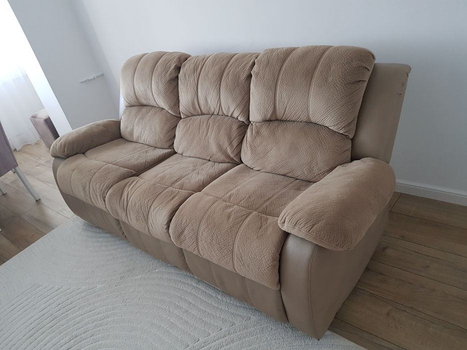 Canapea cu recliner 3 locuri Pasadena- Mobexpert