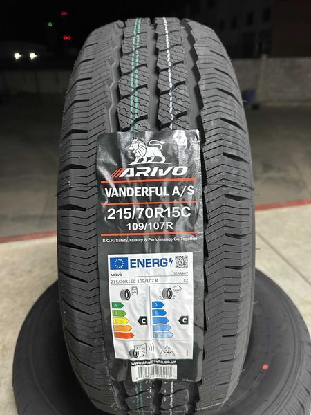 Нови всесезонни бусови гуми ARIVO A/S 215/70R15C 109/107R 2157015C