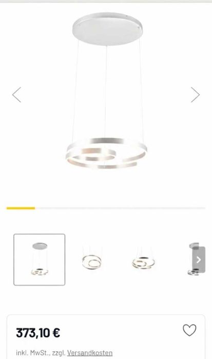 НОВ Луксозен LED Полилей Trio MARNIE – Немско качество!