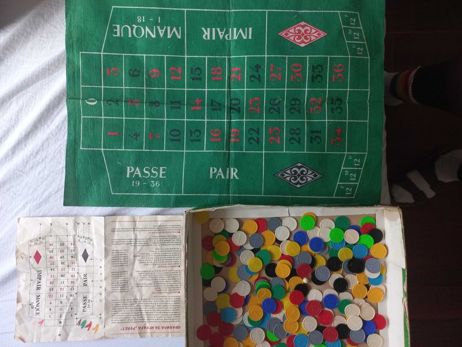 Магнитни шах, табла и не се сърди човече, части за рулетка, карти