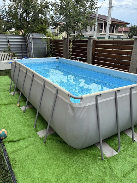 Piscina Bestway 400/200/100 cu sistem filtrare intex C1000