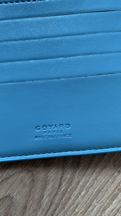 Portofel Goyard original – culoare turcoaz – stare excelentă