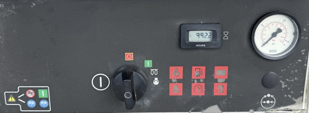 Motocompresor Doosan 7/53 5m3/minut 2017 992 ore Kaeser Atlas Copco