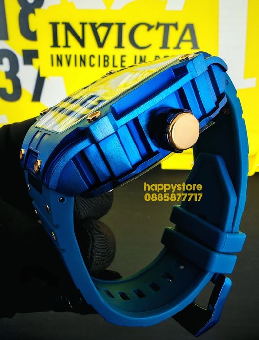 INVICTA Diablo automatic blue 48 mm, Инвикта нов ръчен часовник