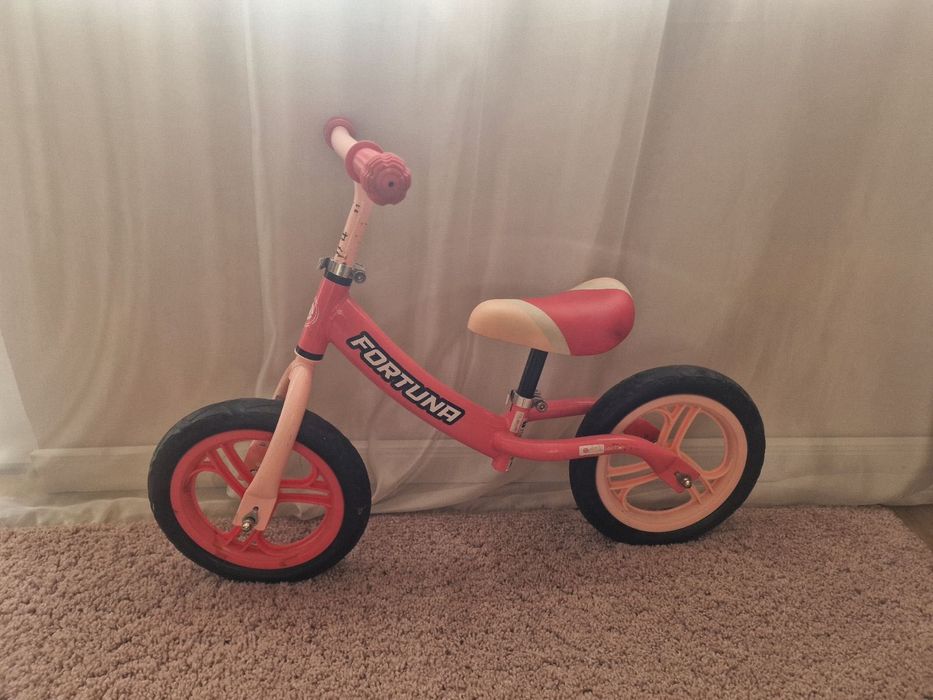 LORELLI Emotion Баланс колело без педали FORTUNA AIR DARK PINK