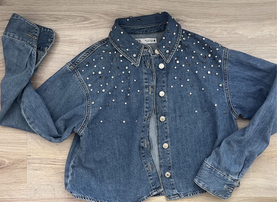 Zara дънкова риза