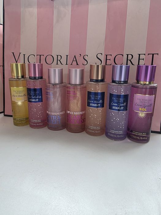 Victoria's Secret най-новата колекция парфюмни лосиони и спрейове