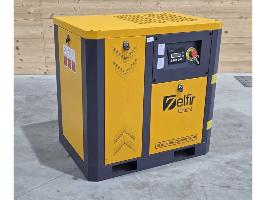 Компресор Zelfir AM VSD-10 7.5kW, 10HP, 8 bar, 380V, 1.1 m3/min, чисто нов, 0 работни часа, 2 броя
