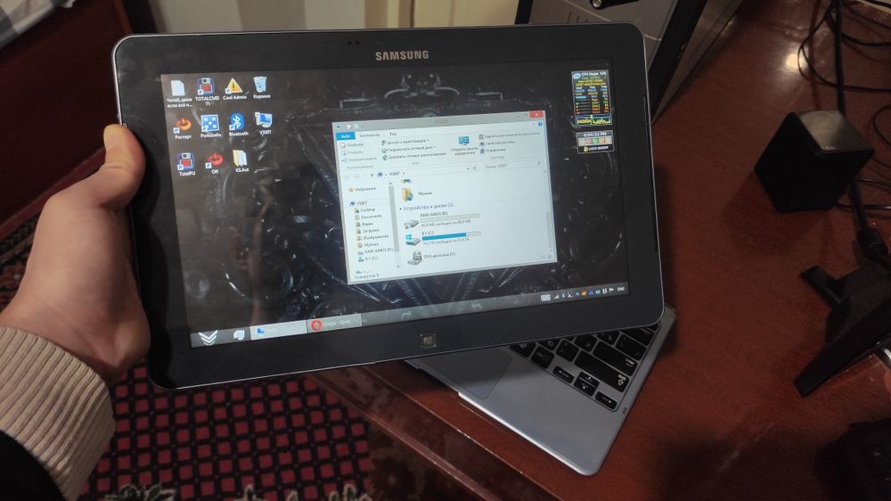 Ноутбук+планшет Samsung