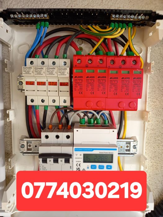 Electrician calificat ,execut montaj Sisteme electrice și fotovoltaice