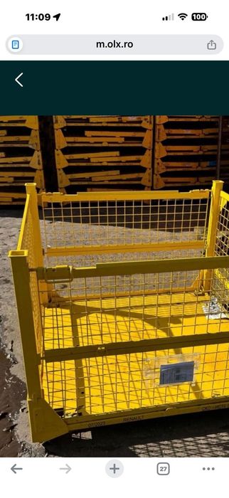 Boxpaleți  metalice