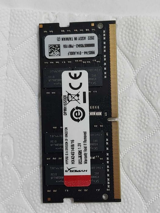 16GB DDR4 2666Mhz, 2400Mhz - RAM памет SODIMM (за лаптоп)