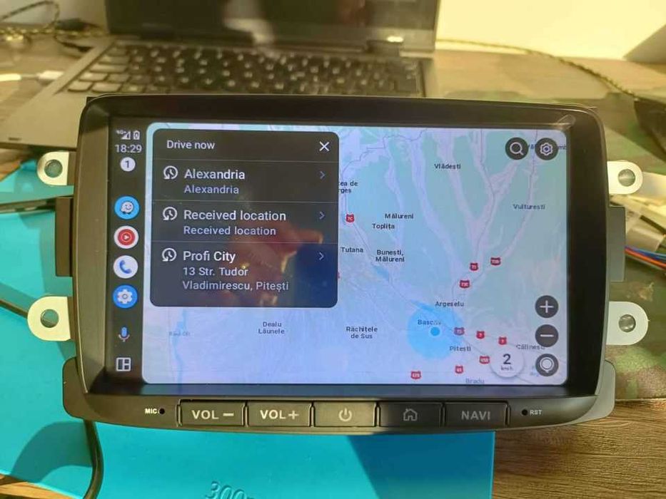 Navigatie Android Dacia Logan, Sandero, Lodgy, Dokker, Duster 4GB RAM