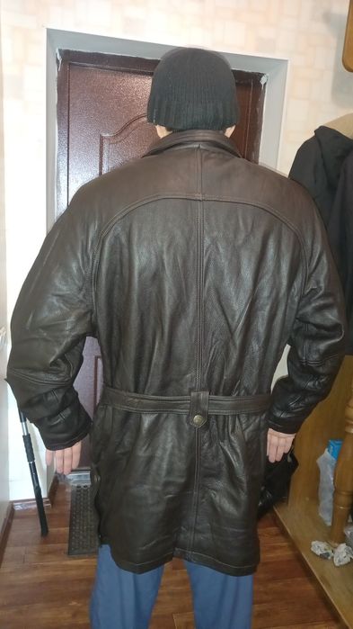 Мужская кожаная куртка