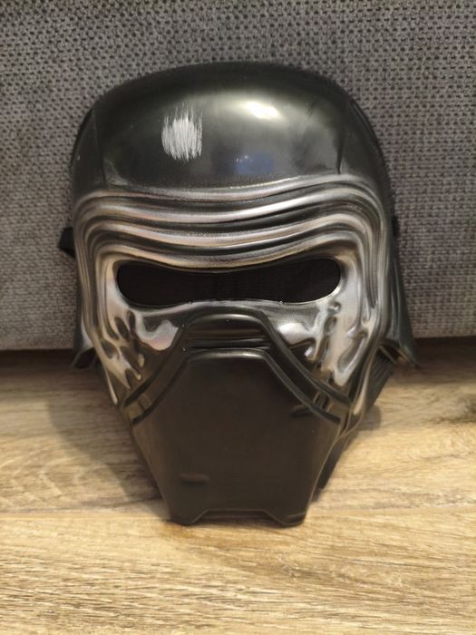 Kylo Ren Mask – mască cosplay – nouă, plastic negru Star Wars